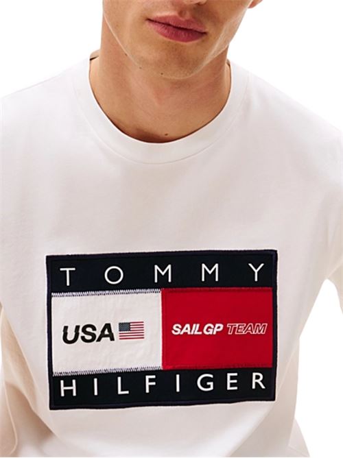 T-shirt x U.S. SAIL GP in cotone Tommy Hilfiger | MW0MW41419YBL
